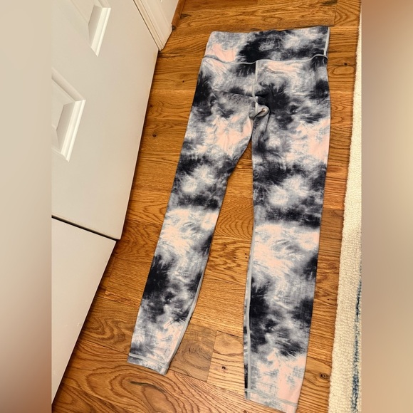 Athleta Elation 7/8 Ice Dye Orchid Pink Tight Size Small Tall - Picture 9 of 10